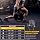 LIFECT Weight Lifting Gloves, Workout Gloves with Wrist Wrap Support for Men & Women, Full Palm Protection Breathable Fingerless Gloves for Weightlifting, Gym, Training, Pull ups