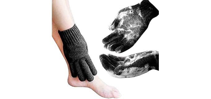 MIG4U Exfoliating Shower Gloves