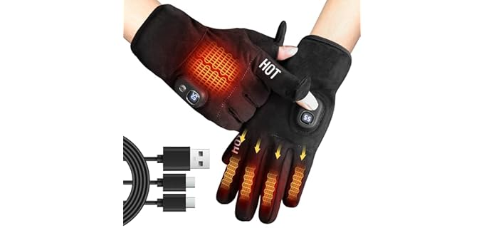 MetroTesco Rechargeable Heated Gloves