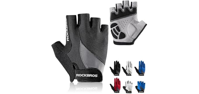 ROCKBROS Half Finger Gel Cycling Gloves