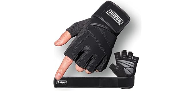 Trideer Weight Lifting Gloves with Wrist Support