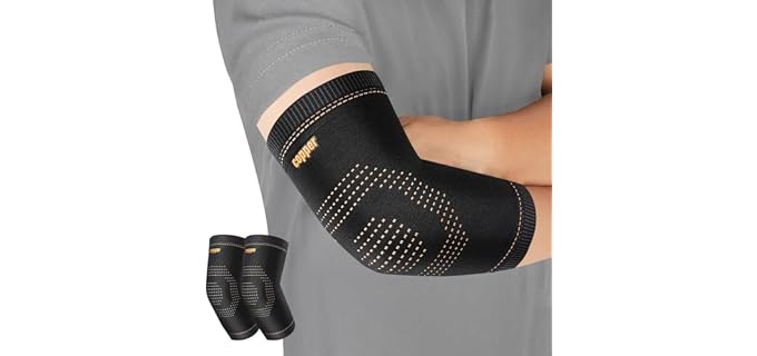 Vlela Copper Elbow Compression Sleeve