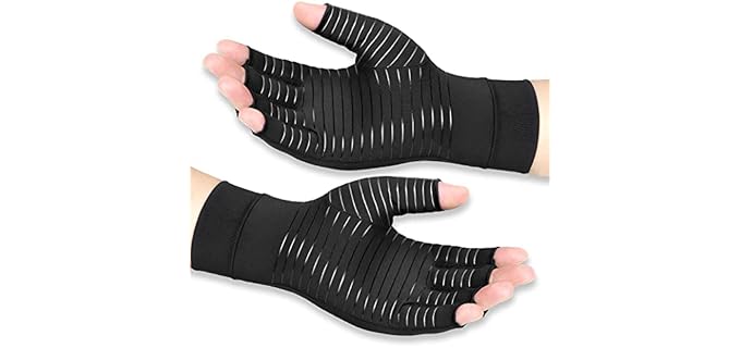 Vlela Copper Infused Compression Gloves