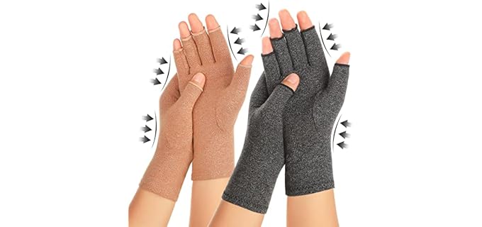 Zexhoor Arthritis Compression Gloves